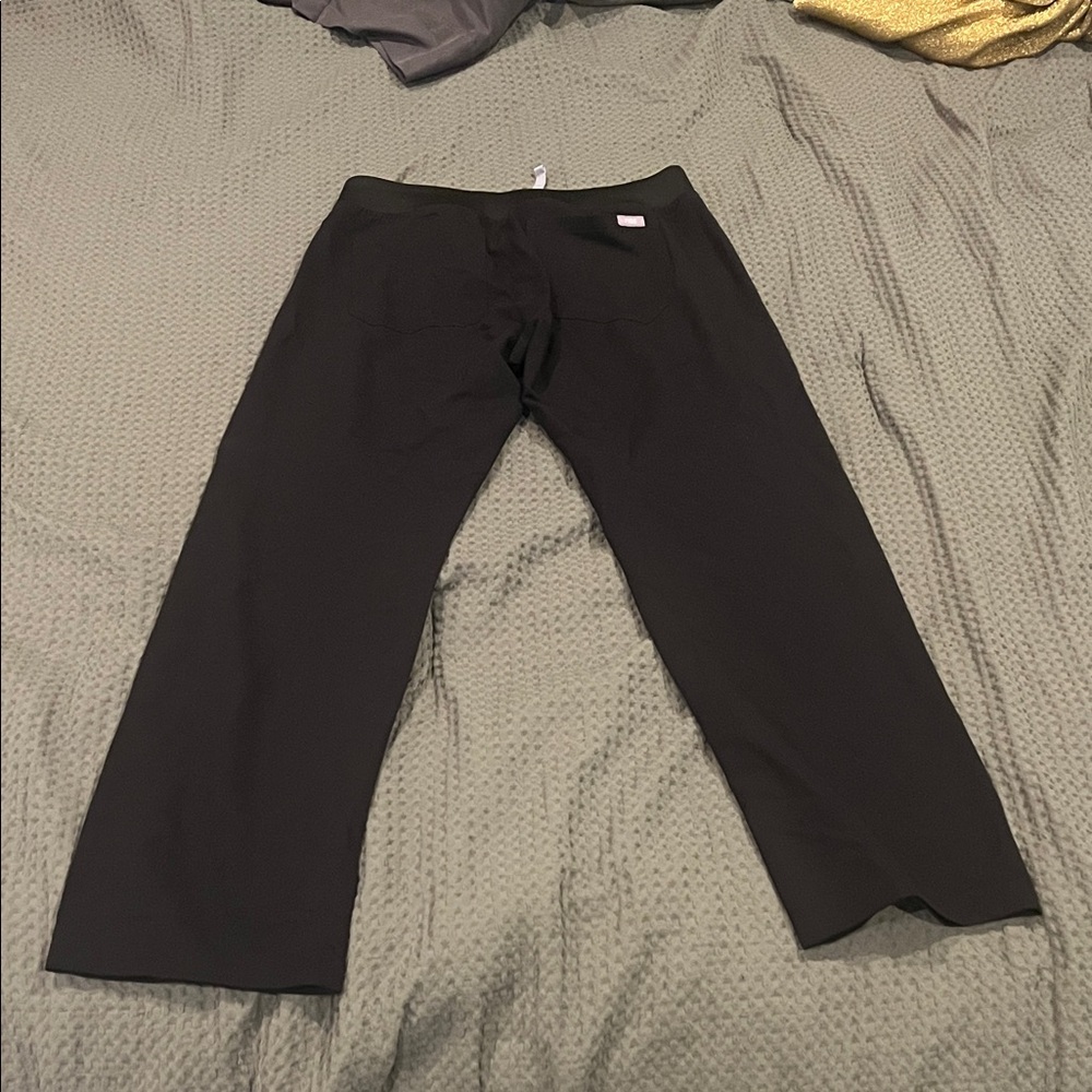 Figs Black Drawstring Pants - Picture 5 of 6